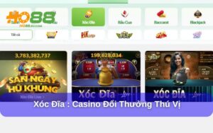 Xóc Đĩa: Trò Chơi Dân Gian Đổi Thưởng Hấp Dẫn Tại Ho88 Top