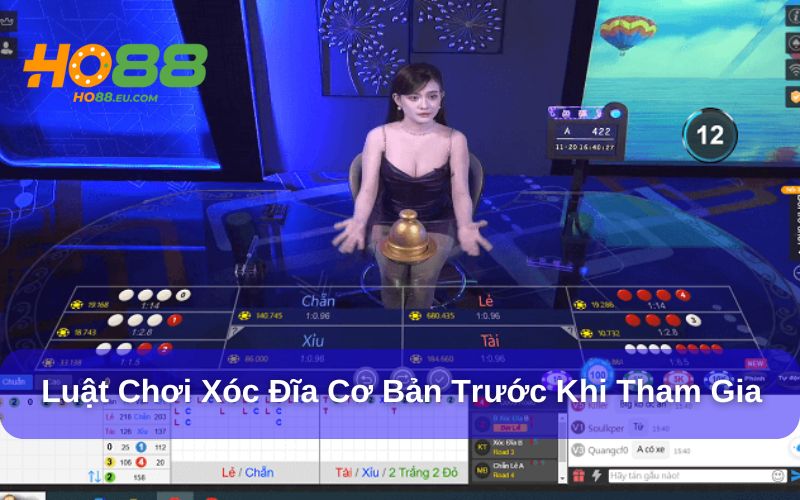 Luật chơi cơ bản của Xóc Đĩa